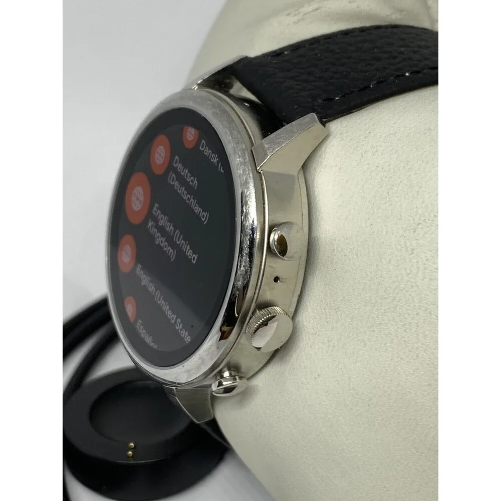 Fossil Gen 4 Authentic Digital Dial Smart Watch Custom Band FTW6017 DC429